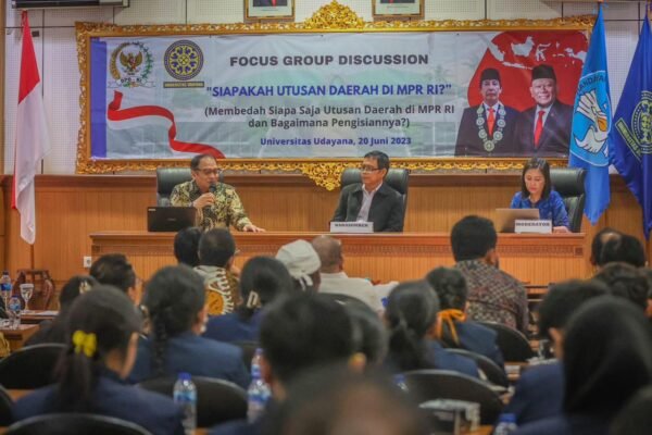 Di Udayana Bali, Ketua DPD RI Tegaskan Utusan Daerah di MPR Harus Berbasis Pemilik Wilayah