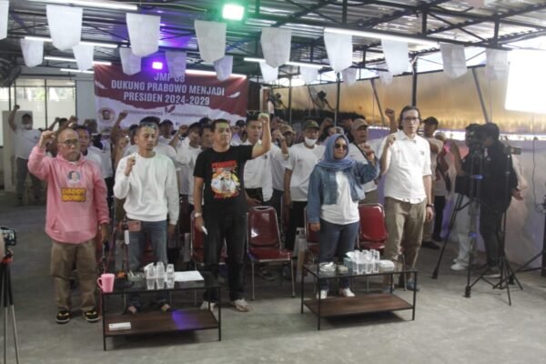 JMP 08 Siap Bersama Prabowo Menangkan Pilpres 2024