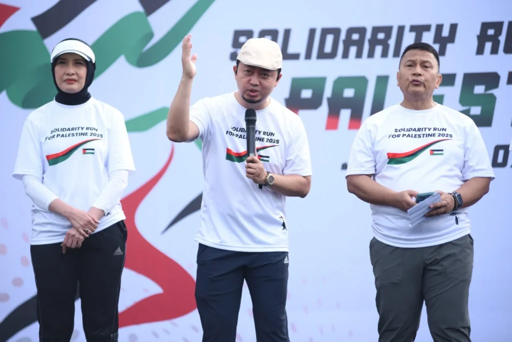 Run for Palestine di Parlemen! Syahrul Aidi (DPR):Isu Palestina Bukan Hanya Agama, Tapi Amanat Konstitusi Menentang Segala Bentuk Penjajahan